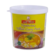 Mae Ploy Yellow curry paste vegetarian 400 g Mae Ploy Yellow curry paste vegetarian 400 g