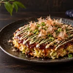 Recipe for Okonomiyaki with Sauce