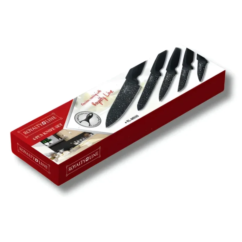 Royalty Line 6 piece set of kitchen knives
