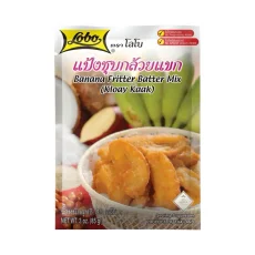 Lobo Beschichtungsmischung für gebratene Bananen Kloay Kaak 85 g Lobo Beschichtungsmischung für gebratene Bananen Kloay Kaak 85 g