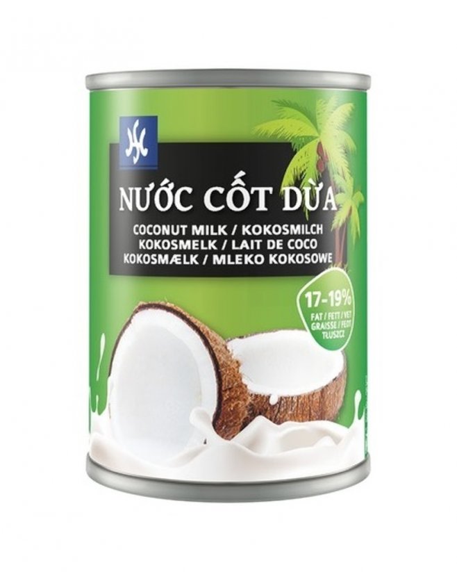 H&S Kokosové mléko 17-19% 400 ml