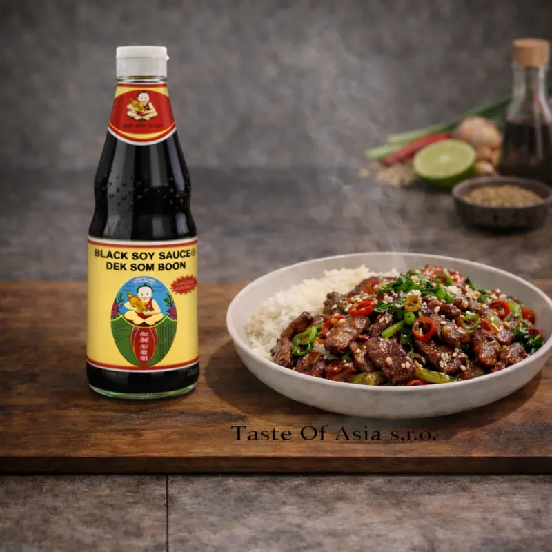 Dek Som Boon Sójová omáčka tmavá recept B 700 ml