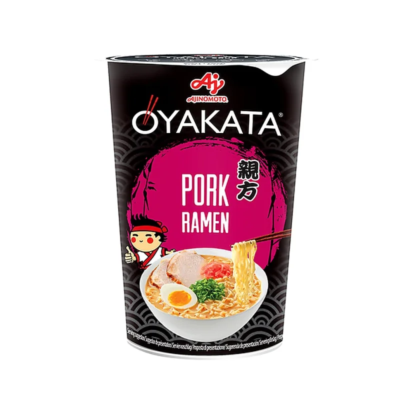 Oyakata Instant-Ramen-Nudeln mit Schweinefleisch 62 g Oyakata Instant-Ramen-Nudeln mit Schweinefleisch 62 g