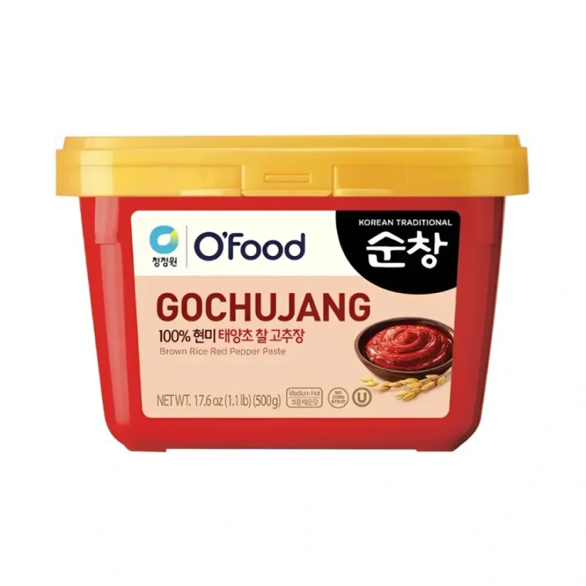 O'Food Chilipaste aus braunem Reis Gochujang 500 g