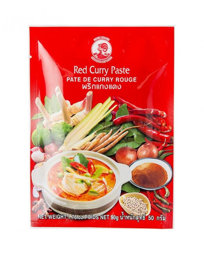 Rote Curry Paste Cock brand 50 g