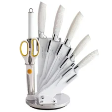 Royalty Line Knife set 8 pieces with swivel stand Royalty Line Knife set 8 pieces with swivel stand
