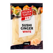 Golden Turtle Chef Pickled ginger white 240 g Golden Turtle Chef Pickled ginger white 240 g