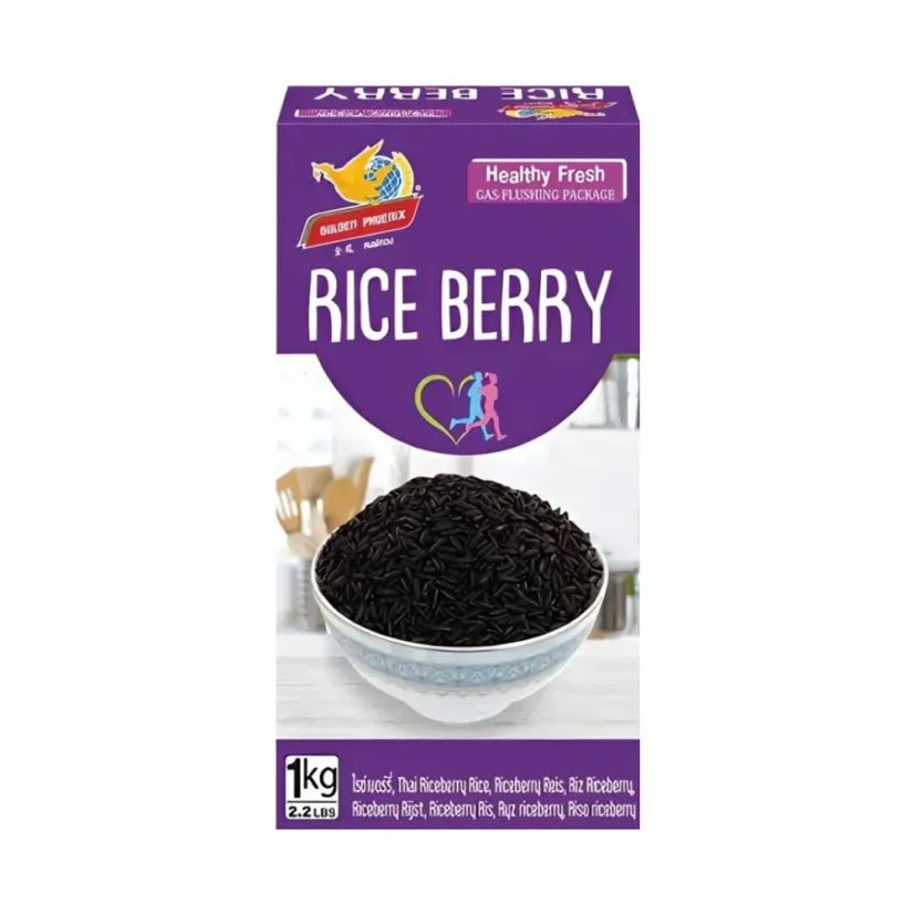 Golden Phoenix Riceberry rýže 1 kg