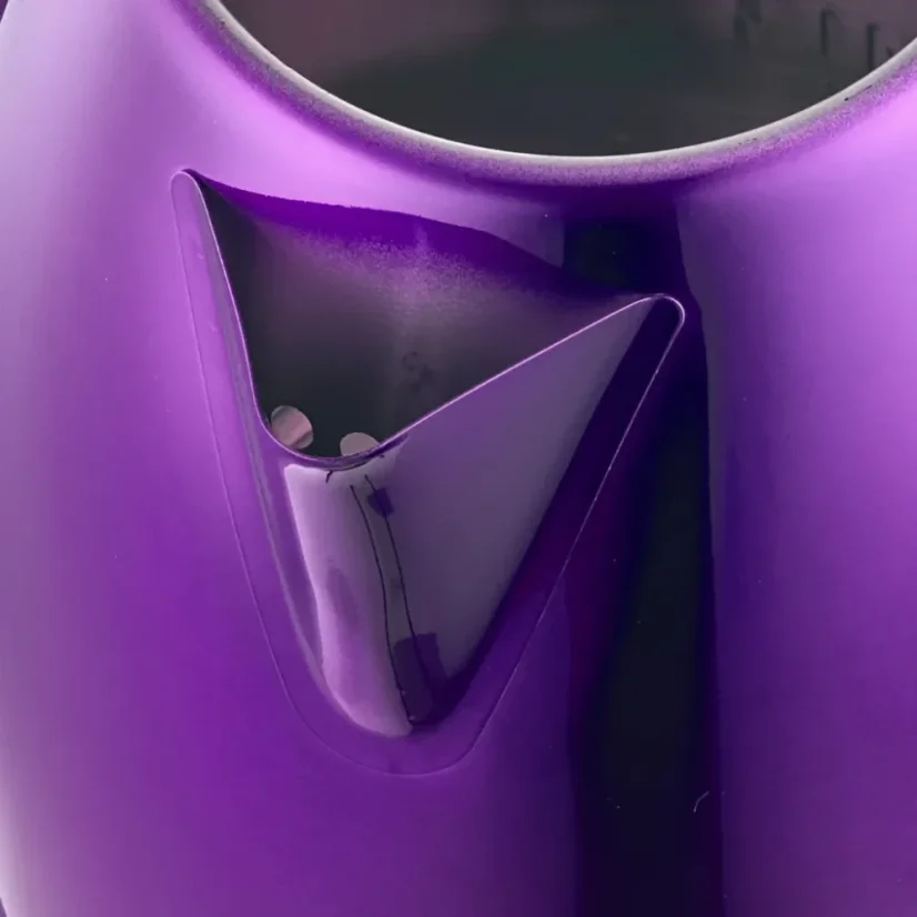 Herzberg Stainless steel kettle 1,8L 1500W - Purple