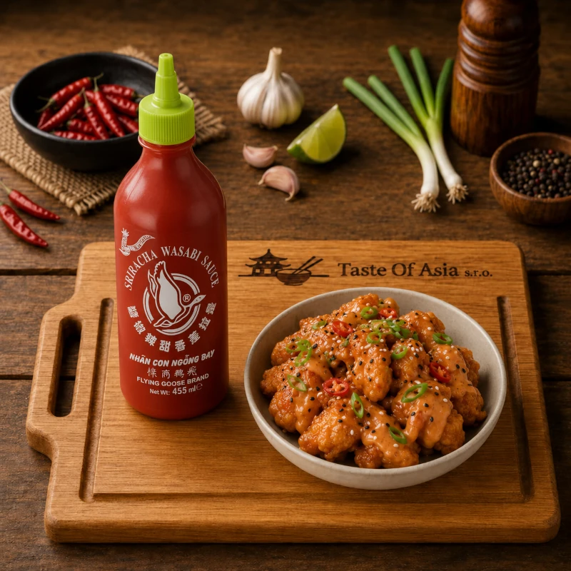Flying Goose Sriracha Wasabi Chili Sauce 455 ml