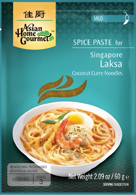 AHG Paste für Kokosnuss-Curry-Nudeln Laksa 60 g