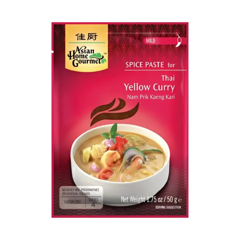 AHG Thai yellow curry paste Nam Prik Kaeng 50 g