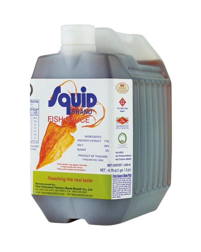 Squid Fish Sauce 4,5L