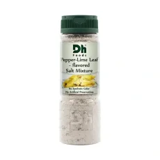 DH Foods Salz mit Pfeffer und Limettenblättern 120 g DH Foods Salz mit Pfeffer und Limettenblättern 120 g