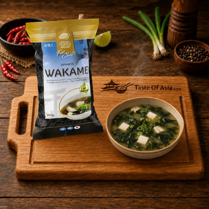 Golden Turtle Chef Morská riasa Wakame sušená 100 g