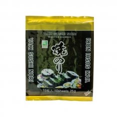 JH foods Yaki Nori seaweed for sushi gold 25 g