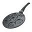 Herzberg Marble coated Pan for 7 pancakes with animals 26 cm