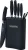 Royalty Line 7-piece set of non-stick knives with block - Black