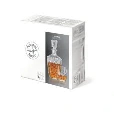 Bormioli Rocco 7 dielny Whiskey set Dedalo Bormioli Rocco 7 dielny Whiskey set Dedalo