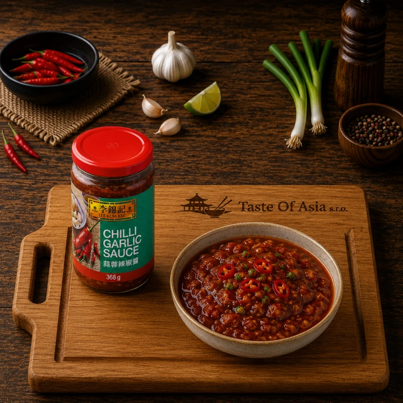 Lee Kum Kee Knoblauch-Chili-Sauce 368 g