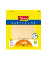 Swad Indian bread Papadum garlic 200g