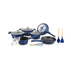 Royalty Line Set aus 13 Keramikschalen - Blau Royalty Line Set aus 13 Keramikschalen - Blau
