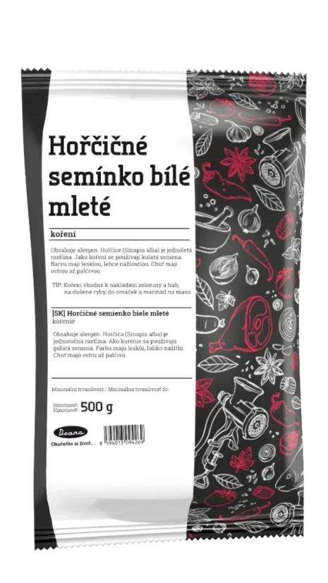 Drana Weißer Senfsamen Gemahlen 500 g