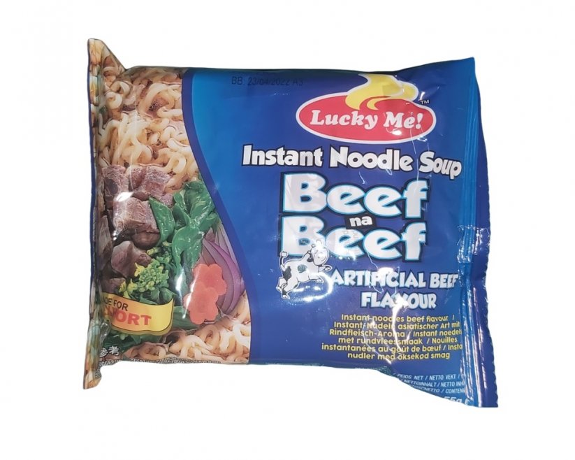 Instant soup with beef flavor 55 g