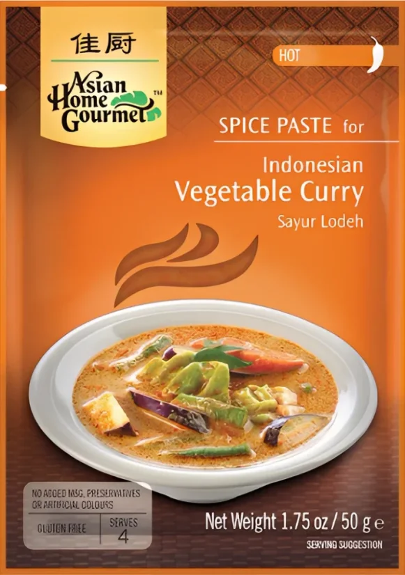 AHG Paste for vegetable curry Sayur Lodeh 50 g