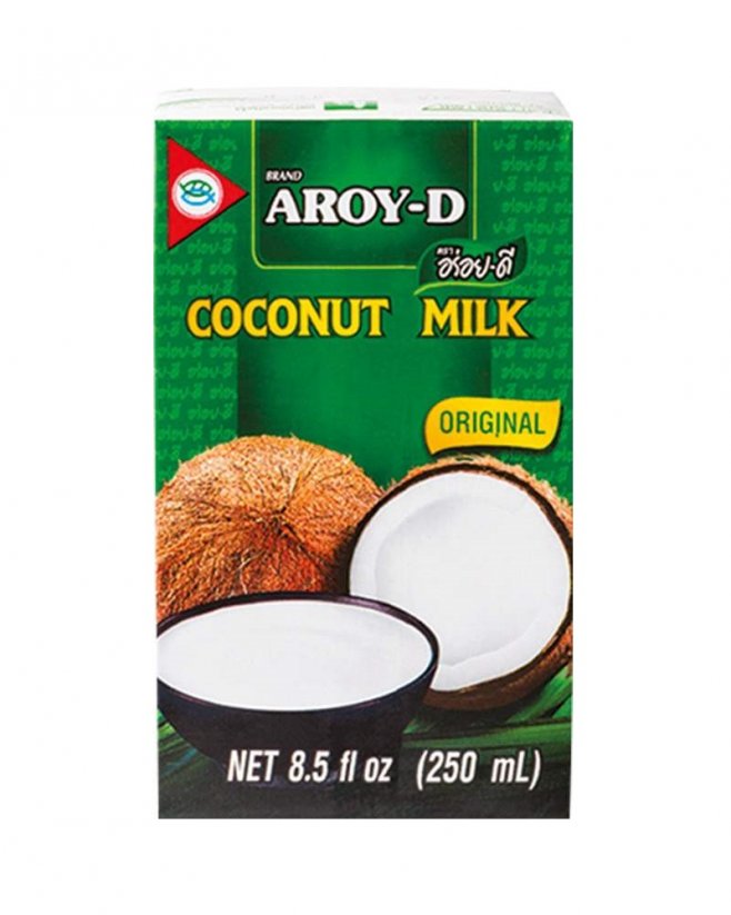 Kokosové mlieko Aroy-D 18% 250 ml