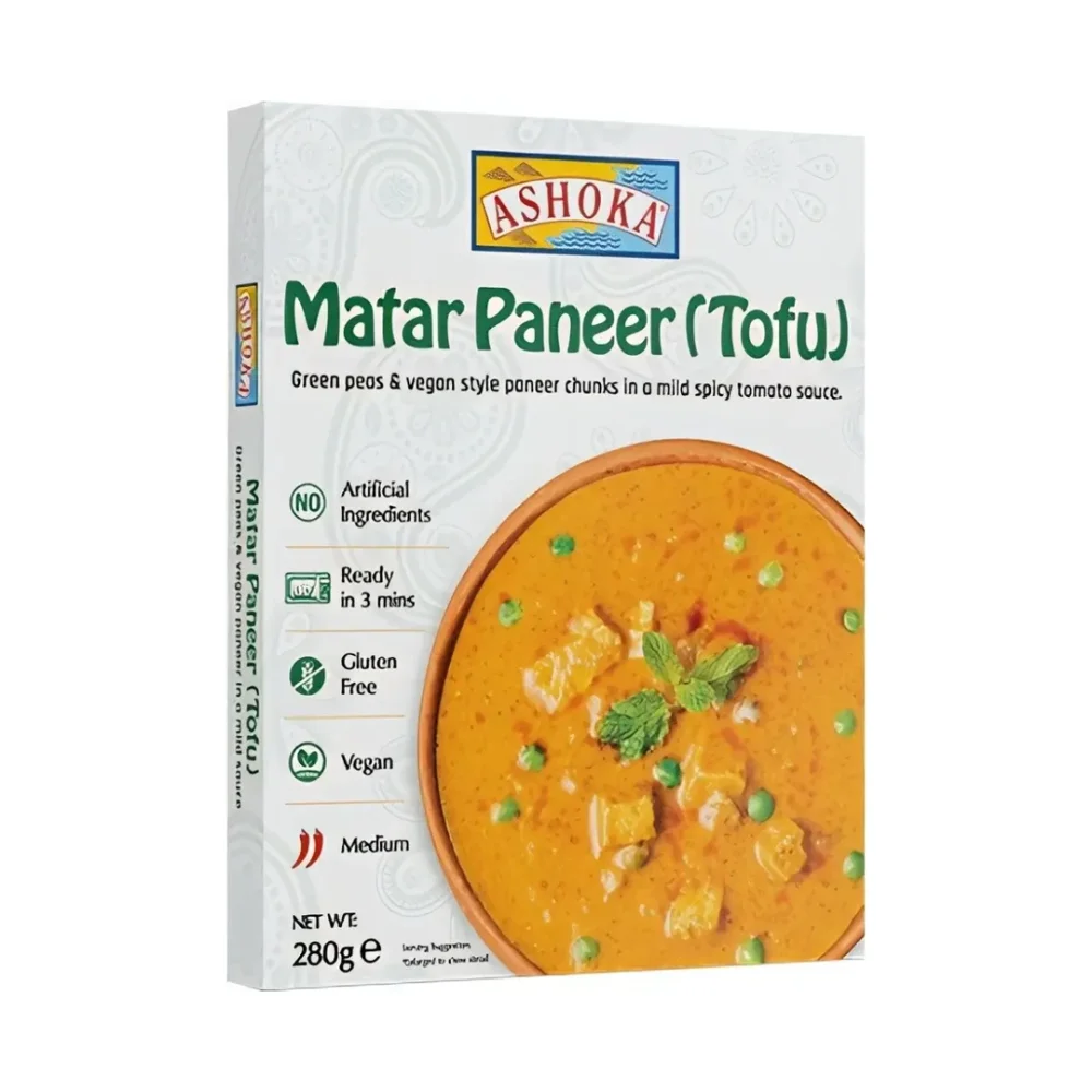ASHOKA matar paneer (tofu)