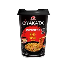 Oyakata Japanische Instantnudeln mit Rindfleisch- und Wasabi-Geschmack 93 g