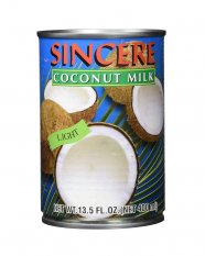 Sincere Kokosové mléko light 6% 400 ml