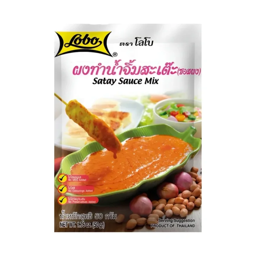 Lobo Pasta na omáčku Satay 50 g Lobo Pasta na omáčku Satay 50 g
