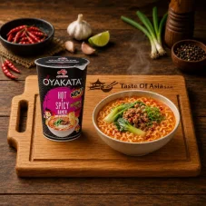 Oyakata Instant-Nudeln „Hot & Spicy Ramen“ im Tantanmen-Stil, 63 g