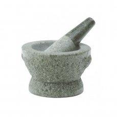 Non Food Mortar with pestle granite stone 12 cm
