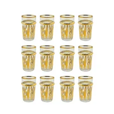 Eisenbach 12-teilige Teegläser mit Goldakzent Eisenbach 12-teilige Teegläser mit Goldakzent