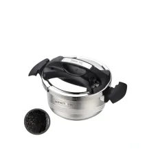 Royalty Line Schnellkochtopf mit Marmoroberfläche 24 cm – 6 l