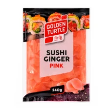 Golden Turtle Chef Pickled ginger pink 240 g Golden Turtle Chef Pickled ginger pink 240 g