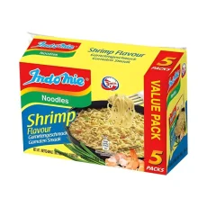 IndoMie Nudle s krevetovou příchutí, Balení 5 X 70 g IndoMie Nudle s krevetovou příchutí, Balení 5 X 70 g