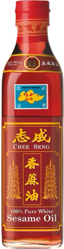 Chee Seng Sezamový olej biely 375 ml