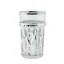 Eisenbach 12 pieces of tea glasses with silver accent