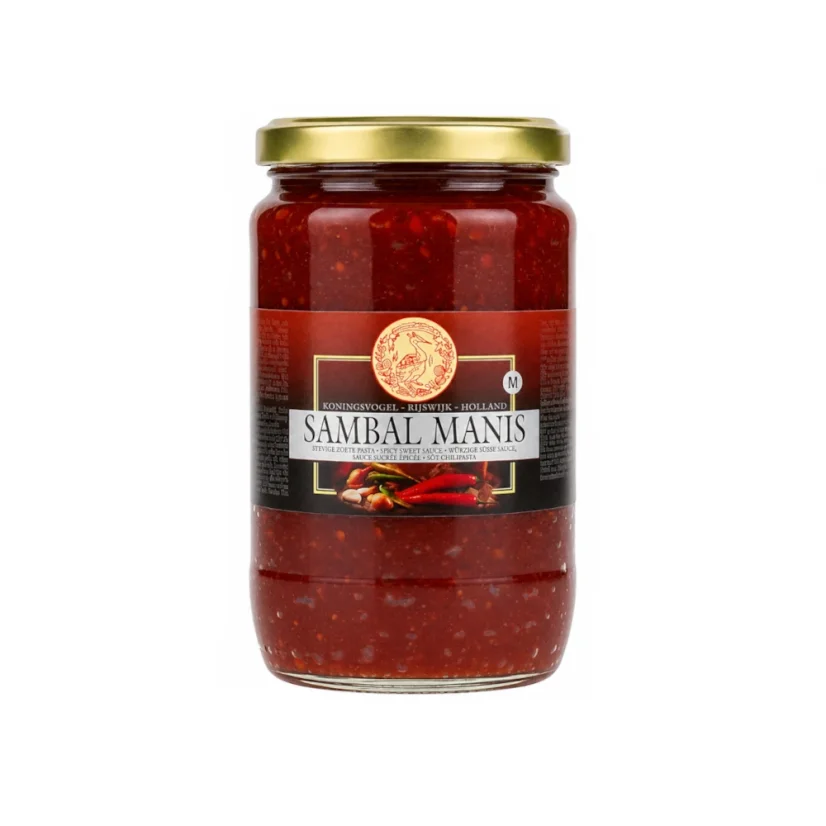 Koningsvogel Chilli paste Sambal Manis 750 g