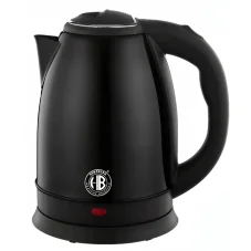 Herzberg Stainless steel kettle 1,8L 1500W - Black