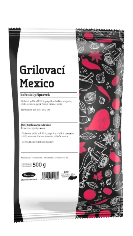 Drana Grill Mexiko 500 g Drana Grill Mexiko 500 g