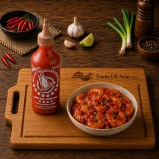 Flying Goose Sriracha chili sauce with extra garlic 455 ml