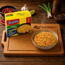 IndoMie Nudle s krevetovou příchutí, Balení 5 X 70 g