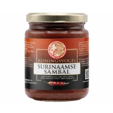 Koningsvogel Chilli pasta  Surinaamse sambal 270 g