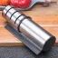 Herzberg Stainless steel cylindrical manual knife sharpener
