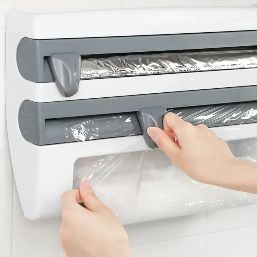 Herzberg Wandmontierter Papierhandtuch- und Folienspender